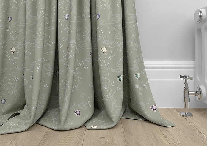 Jurassic Joust, Knights Way Templar - Made to Measure Curtains - Image 6